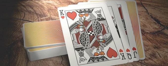 Original BlackCat - Orange Milk Playing Cards by Cartamundi
