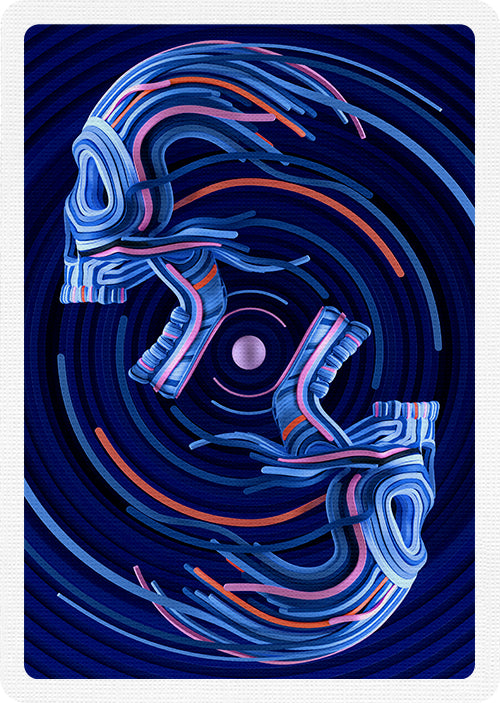 Play Dead Playing Cards by Riffle Shuffle Playing Card Company