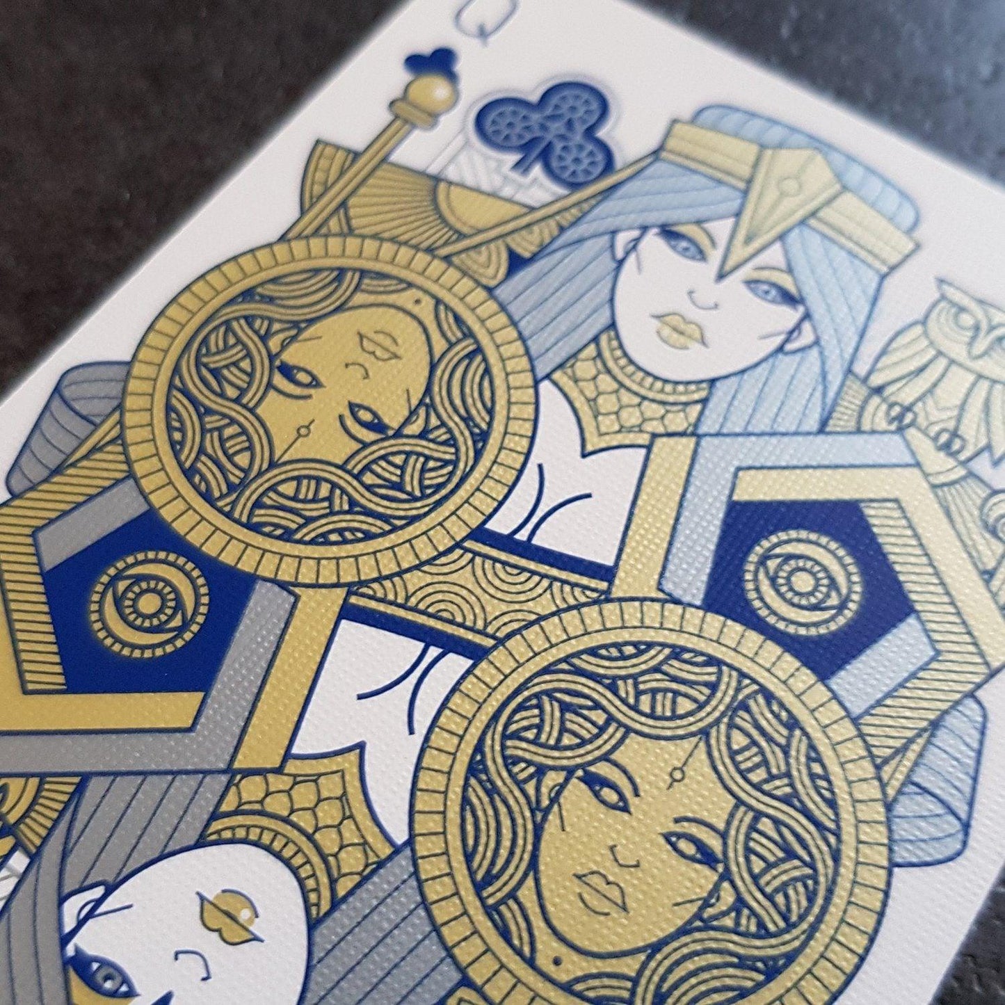 Pantheon Azure Playing Cards Playing Cards by Thirdway Industries
