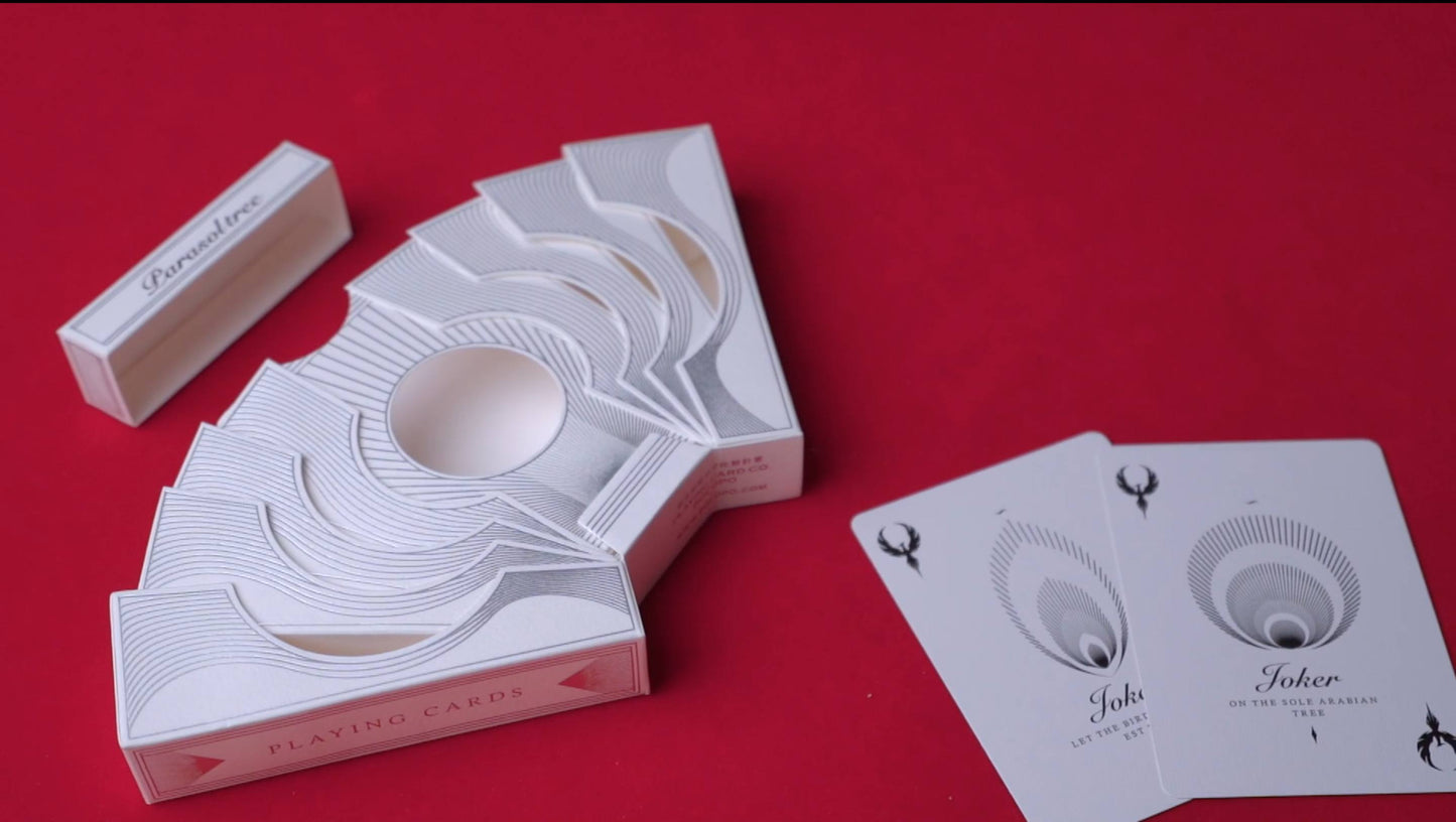 Parasol Tree - Noble Phoenix Playing Cards by Bocopo Playing Card Co.
