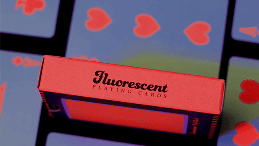 Fluorescent Playing Cards - Peach Edition Playing Cards by MPC