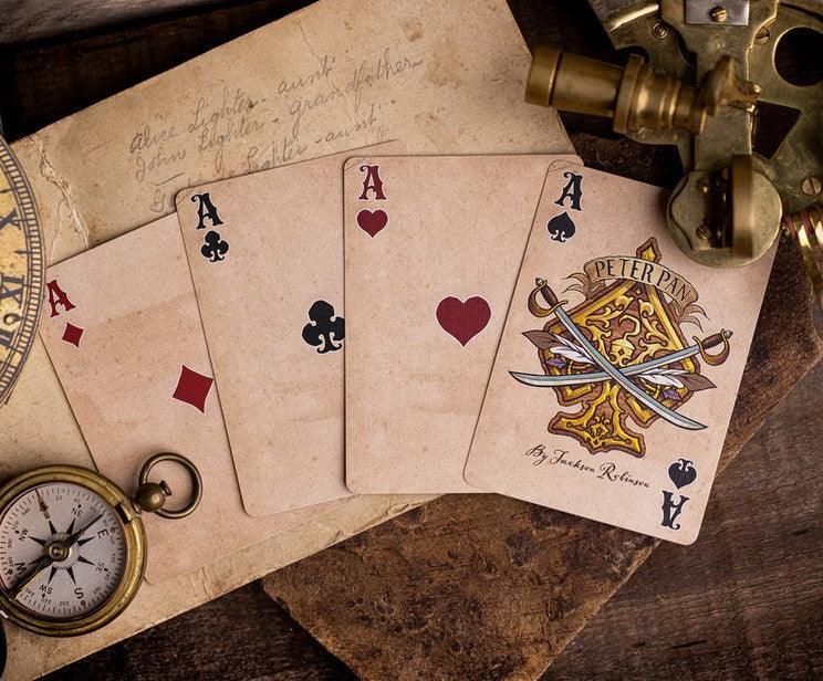 Peter Pan Playing Cards Playing Cards by Kings Wild Project