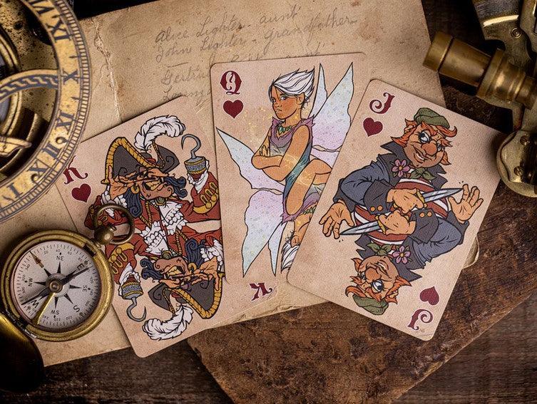 Peter Pan Playing Cards Playing Cards by Kings Wild Project