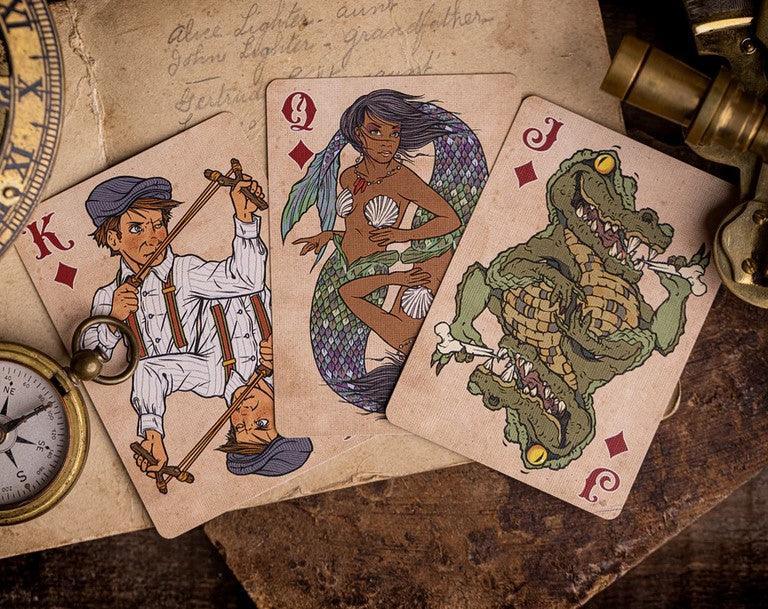 Peter Pan Playing Cards Playing Cards by Kings Wild Project