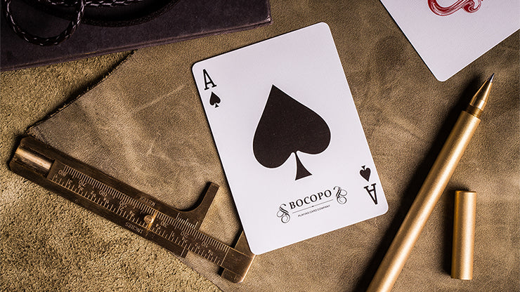 Pink Steel Playing Cards by Bocopo Playing Card Co.