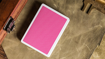 Pink Steel Playing Cards by Bocopo Playing Card Co.
