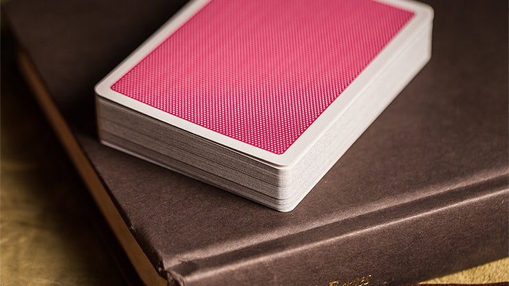Pink Steel Playing Cards by Bocopo Playing Card Co.