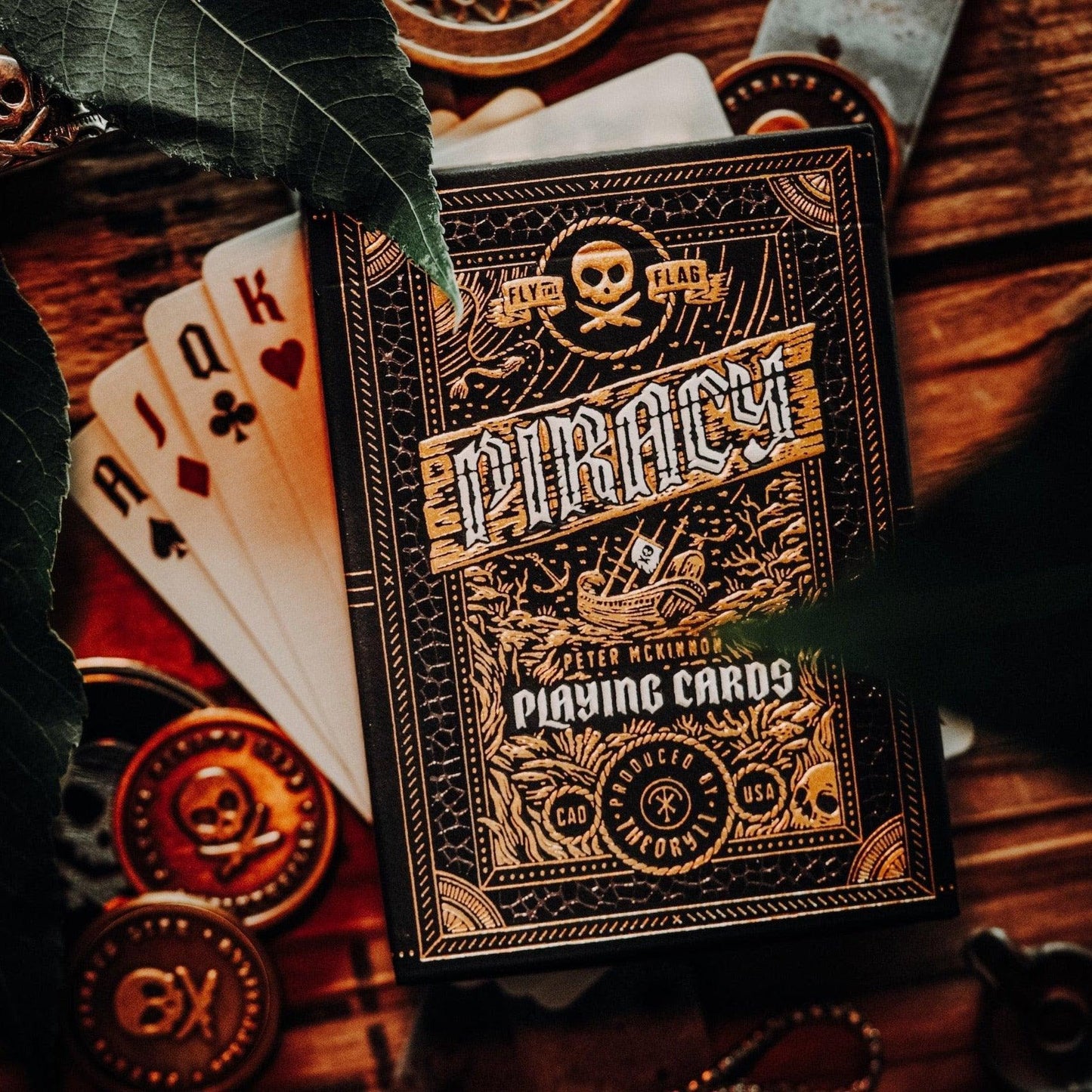 Piracy Playing Cards by Peter McKinnon & Theory11 Playing Cards by Theory11