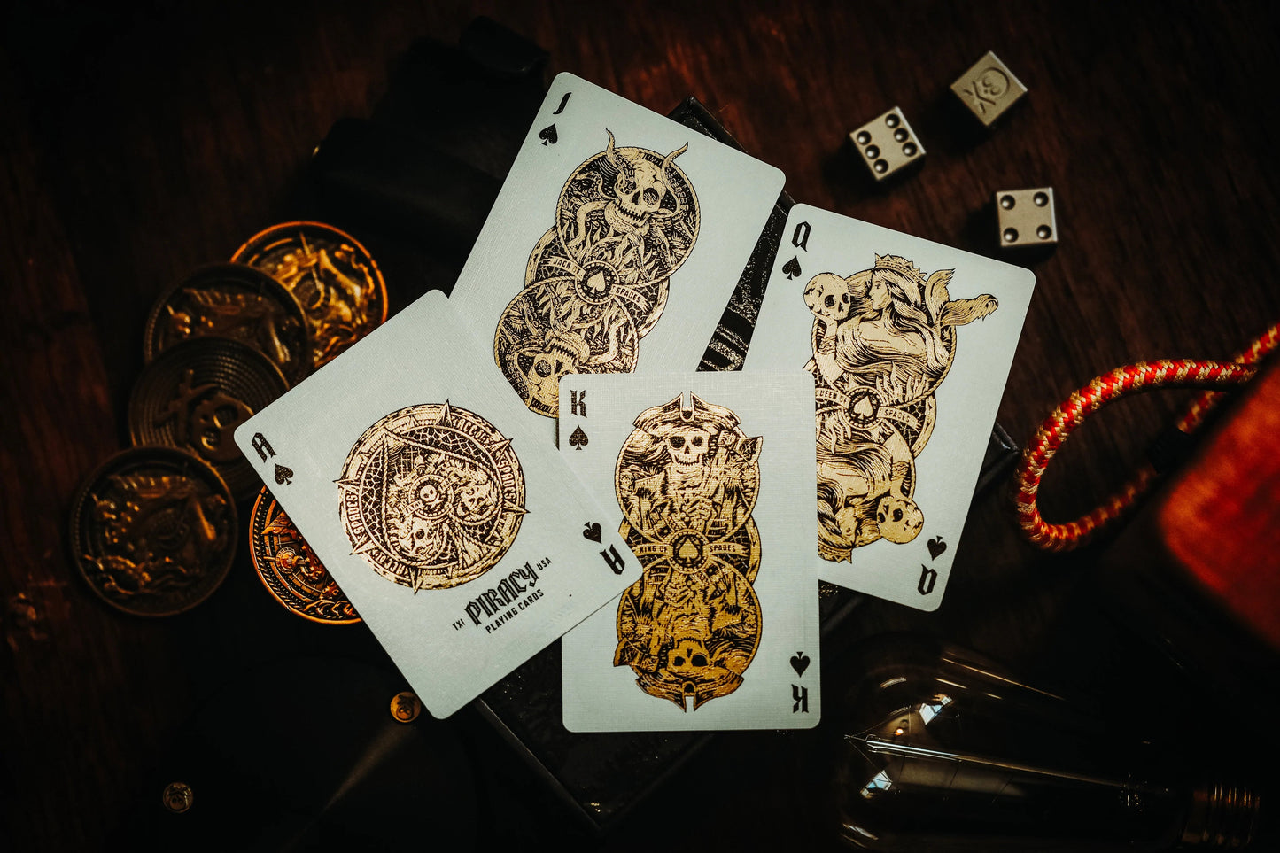 Piracy Playing Cards by Peter McKinnon & Theory11 Playing Cards by Theory11