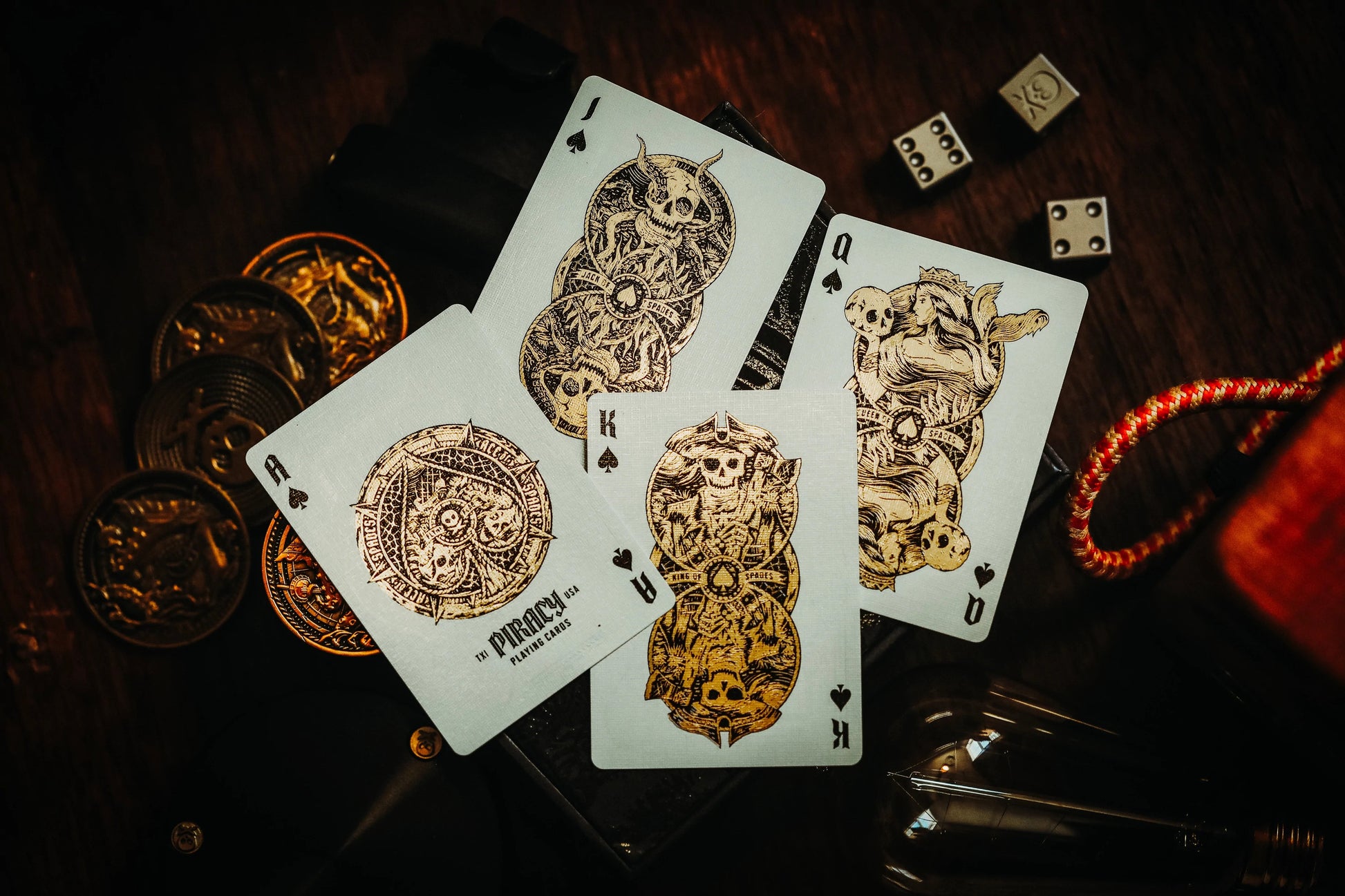 Piracy Playing Cards by Peter McKinnon & Theory11 Playing Cards by Theory11