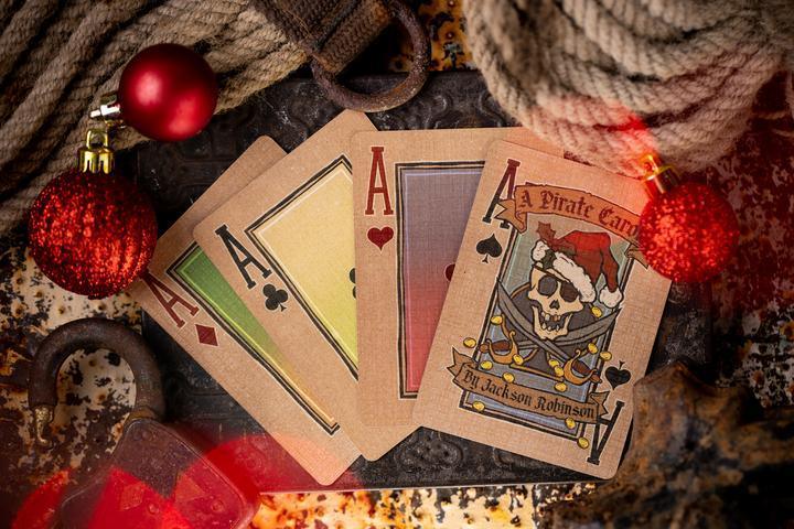 A Pirate Carol Playing Cards by Kings Wild Project