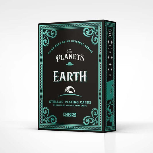 The Planets: Earth Playing Cards by Vanda