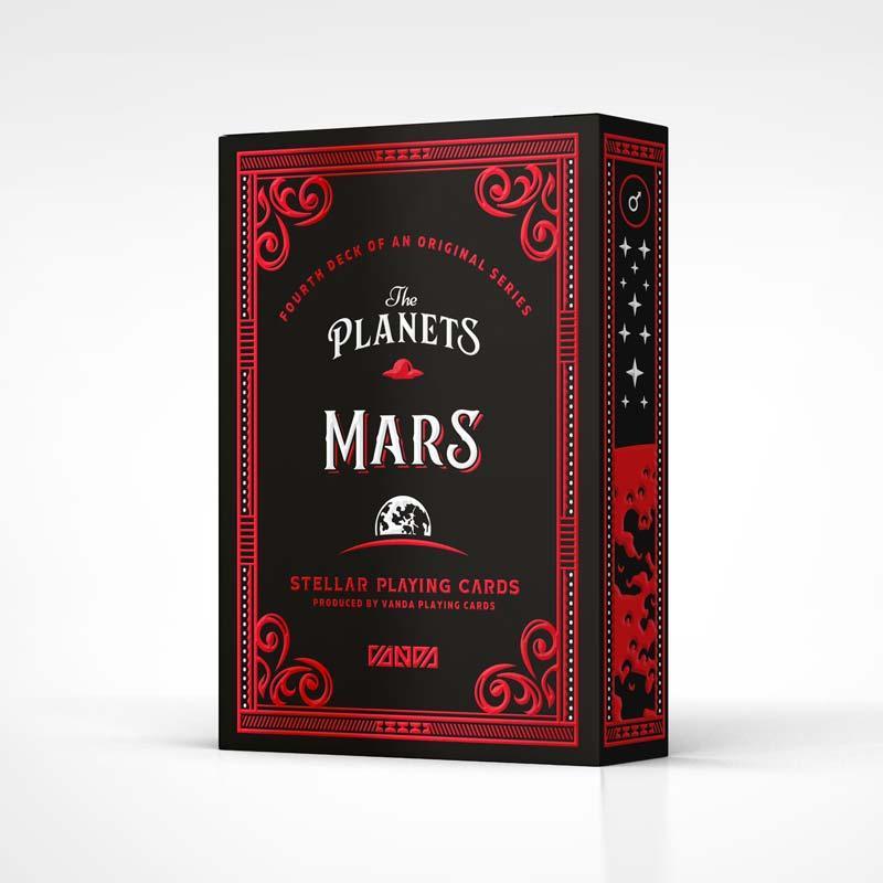 The Planets: Mars Playing Cards by Vanda