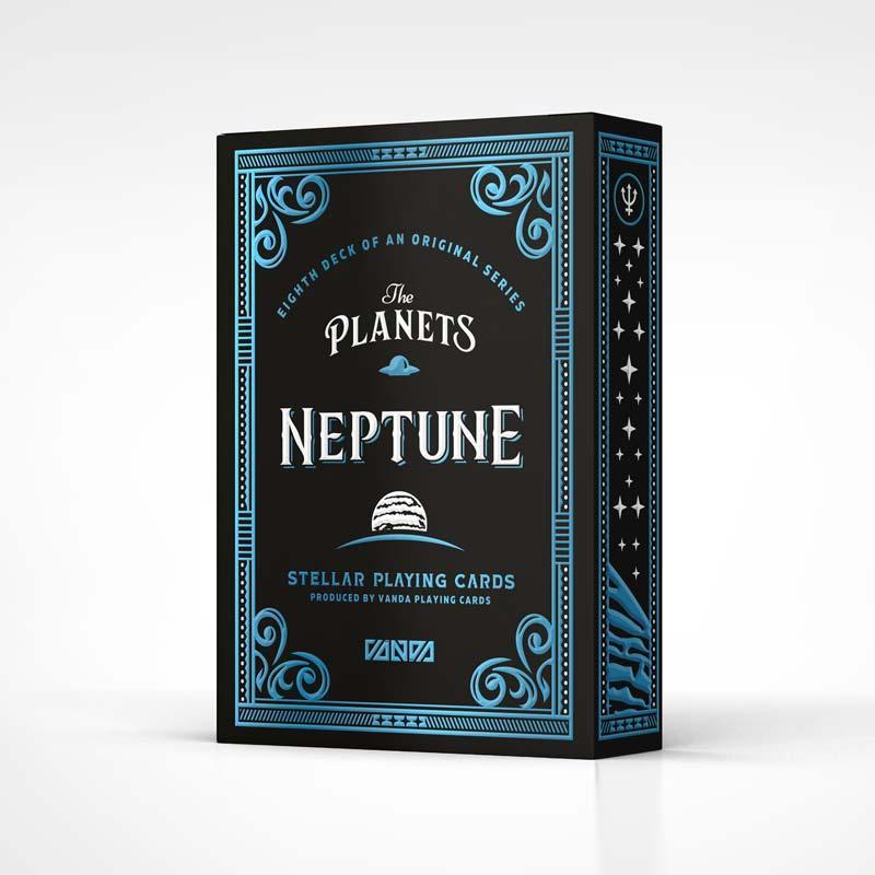 The Planets: Neptune Playing Cards by Vanda