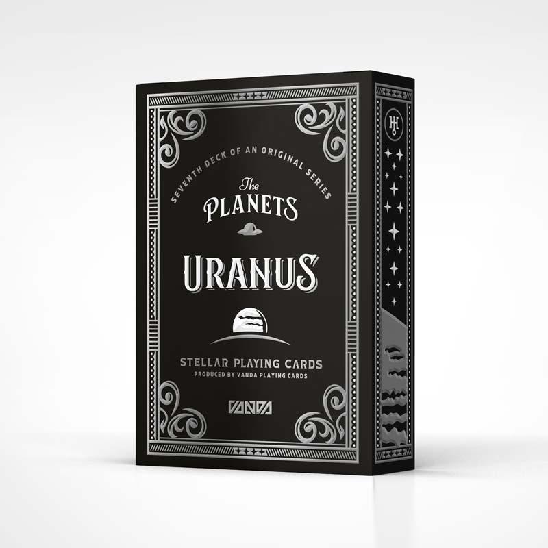 The Planets: Uranus Playing Cards by Vanda