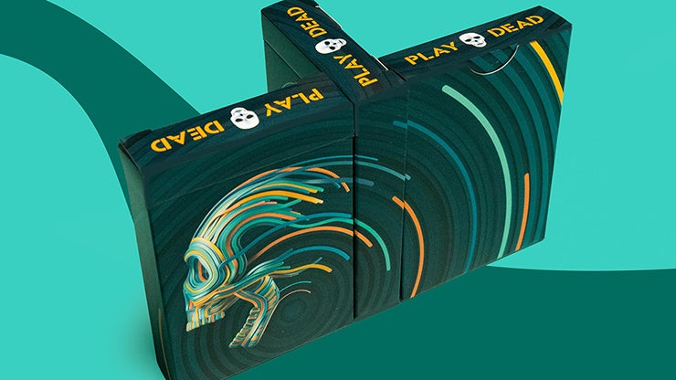 Play Dead V2 Playing Cards by Riffle Shuffle Playing Cards by RarePlayingCards.com