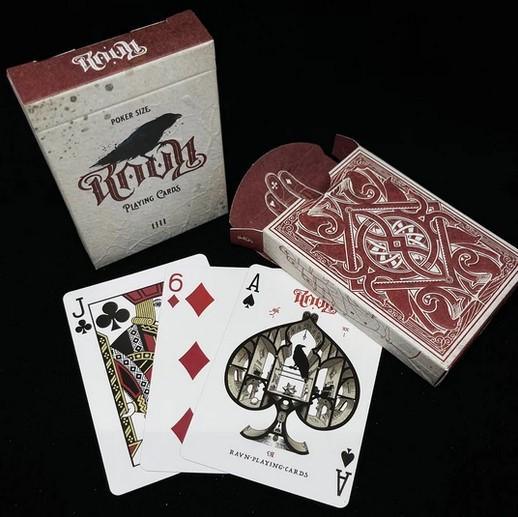 RAVN IIII Playing Cards - Red by Stockholm17 Playing Cards by Stockholm 17