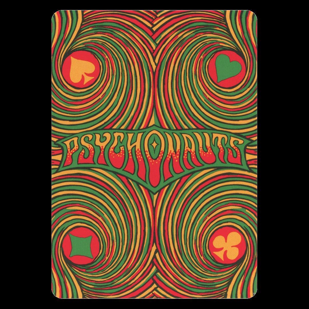 Psychonauts Playing Cards - Red Playing Cards by Art of Play