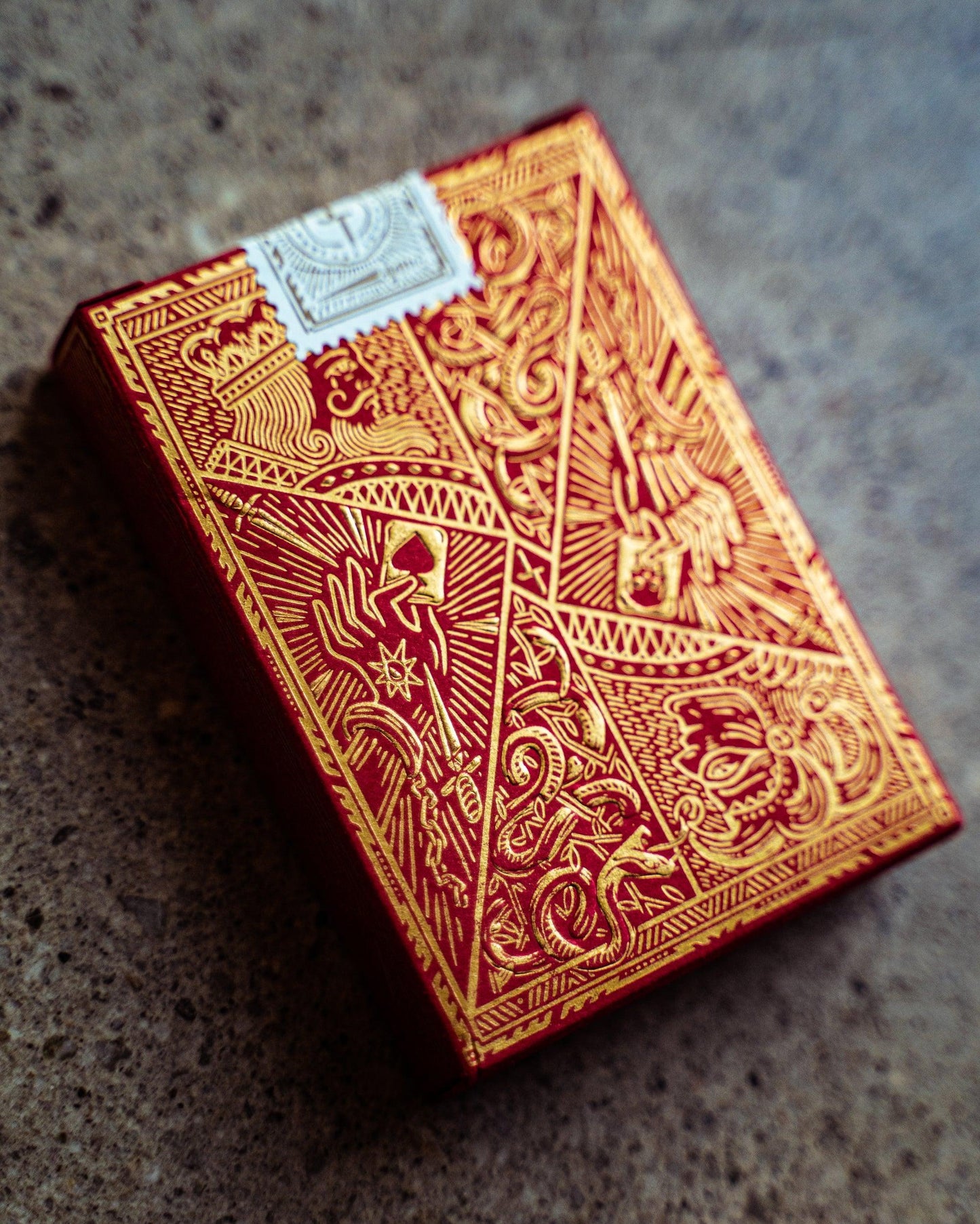 Joker and the Thief - Blood Red Edition Playing Cards by Joker and the Thief