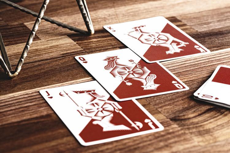 Polaris Equinox Dark Edition Playing Cards by Vanda