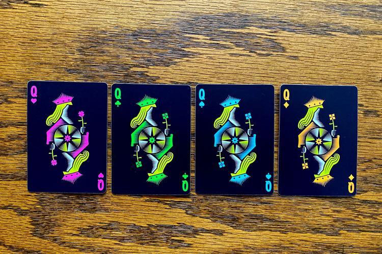 Polaris Winter Solstice Playing Cards by Vanda