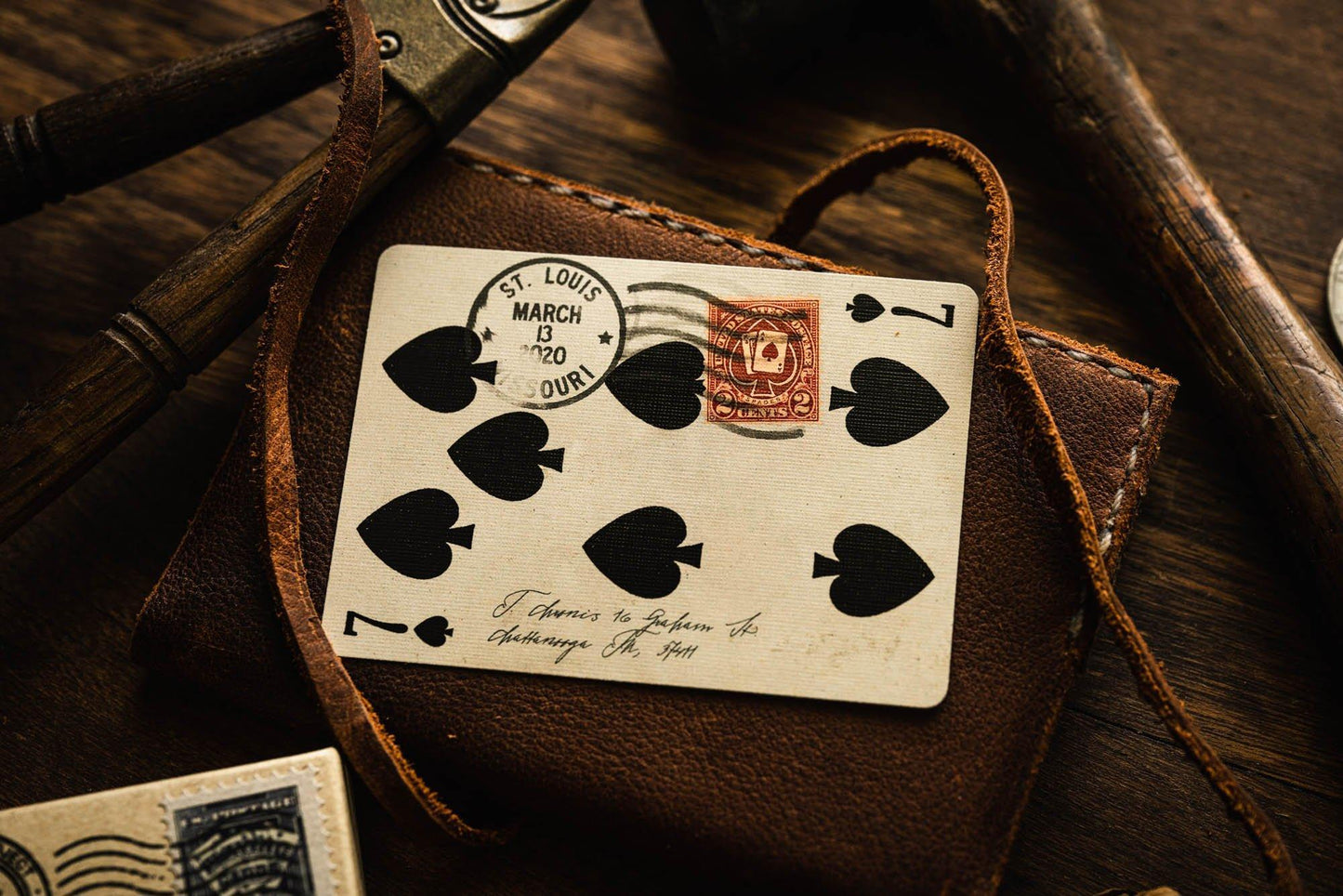 Kings Wild - Postage Paid Playing Cards Playing Cards by Kings Wild Project