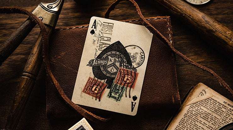 Kings Wild - Postage Paid Playing Cards Playing Cards by Kings Wild Project
