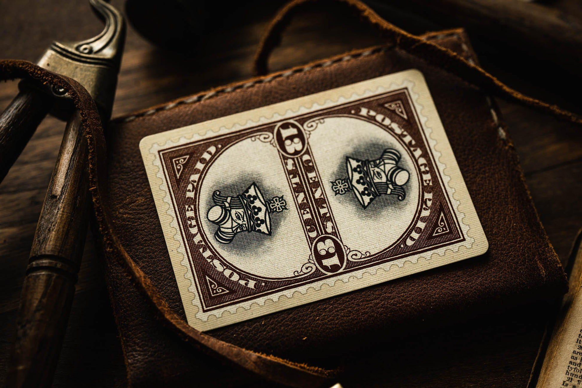 Kings Wild - Postage Paid Playing Cards Playing Cards by Kings Wild Project