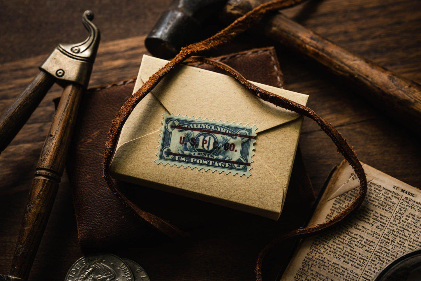 Kings Wild - Postage Paid Playing Cards Playing Cards by Kings Wild Project