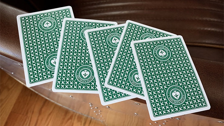 Premier Edition in Jetsetter Green Playing Cards by Expert Playing Card Co.