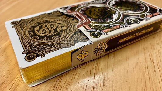 Primordial Greek Mythology Playing Cards (Gold Gilded Aether Edition Limited to 500) Playing Cards by US Playing Card Co.