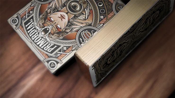 Primordial Greek Mythology Playing Cards (Gold Gilded Aether Edition Limited to 500) Playing Cards by US Playing Card Co.