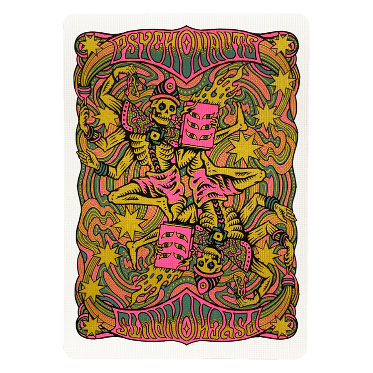 Psychonauts Playing Cards - Pink Playing Cards by Joker and the Thief