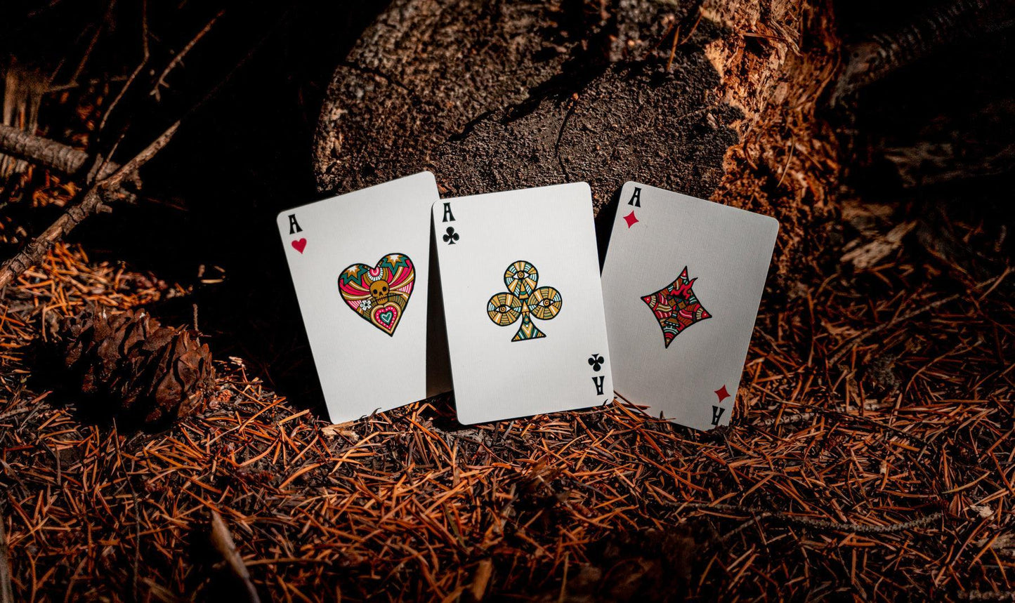 Psychonauts Playing Cards - Pink Playing Cards by Joker and the Thief