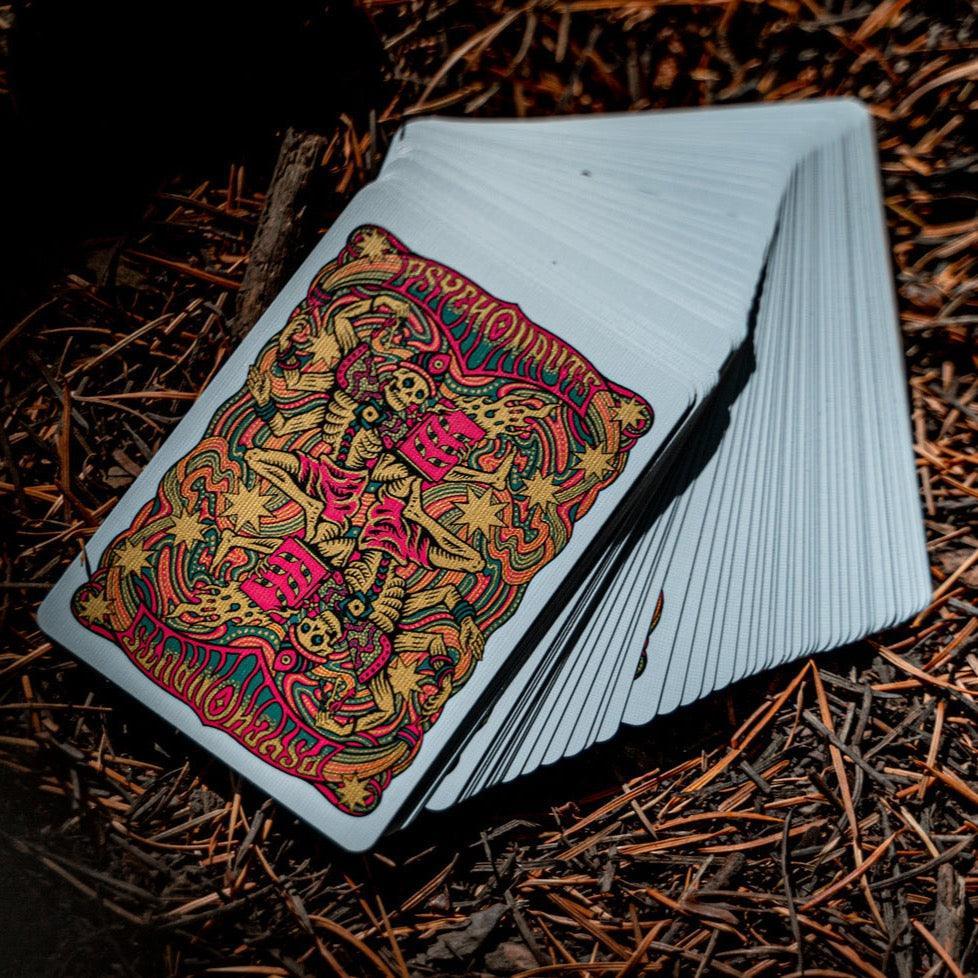 Psychonauts Playing Cards - Pink Playing Cards by Joker and the Thief