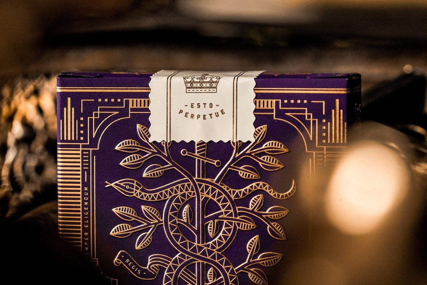 Purple Monarch Playing Cards by Theory11