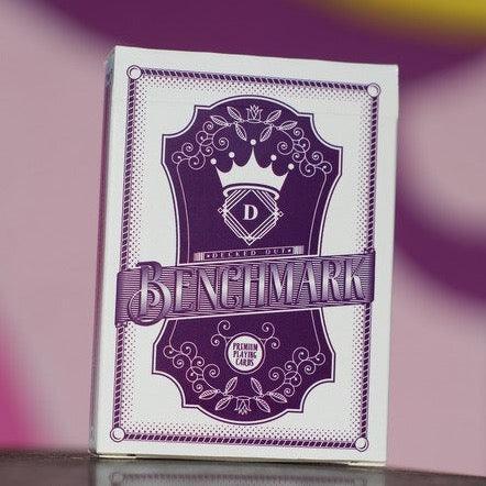 Benchmark Playing Cards - Purple Playing Cards by US Playing Card Co.