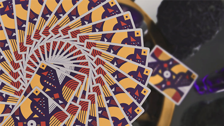 Purple FORMA Playing Cards by TCC Playing Card Co.