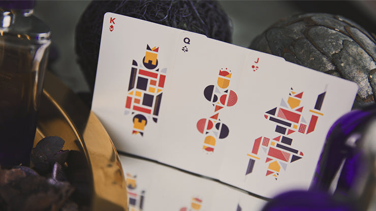 Purple FORMA Playing Cards by TCC Playing Card Co.