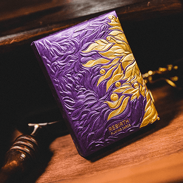 Rebirth Playing Cards - Purple Playing Cards by Ark Playing Cards