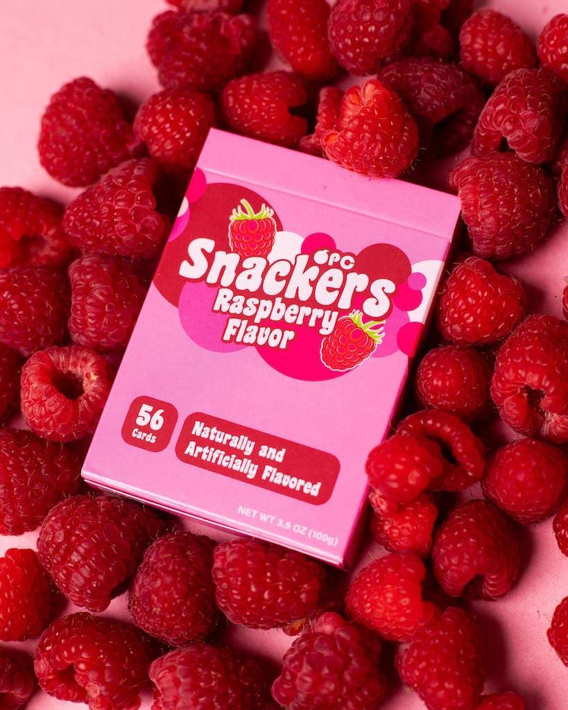 Raspberry Snackers v4 Playing Cards Playing Cards by Organic Playing Cards