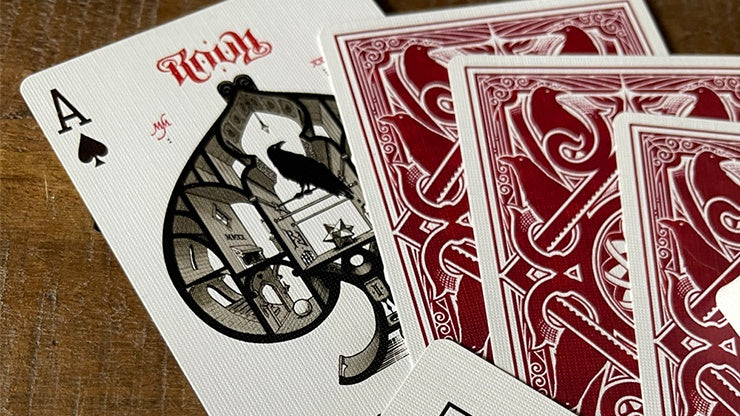 RAVN IIII Playing Cards - Red by Stockholm17 Playing Cards by Stockholm 17