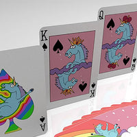 Rainbow Unicorn Fun Time! Playing Cards – Rare Playing Cards