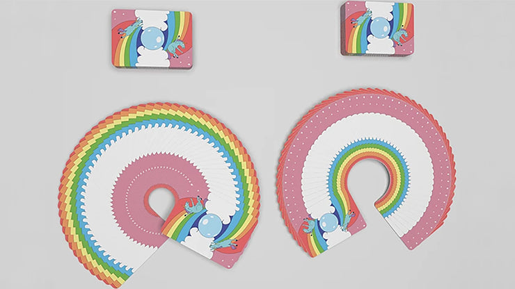 Rainbow Unicorn Fun Time! Playing Cards by De'vo