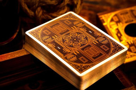 Rattler Gorge Desert Dust Playing Cards - Gilded Playing Cards by The Card Guy