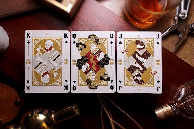 Rattler Gorge Desert Dust Playing Cards - Gilded Playing Cards by The Card Guy
