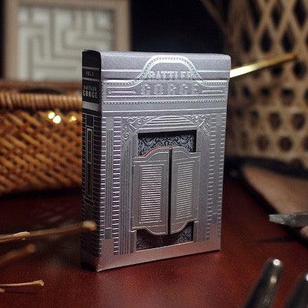 Rattler Gorge Noir Playing Cards - Gilded Playing Cards by The Card Guy