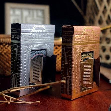 Rattler Gorge Desert Dust Playing Cards - Gilded Playing Cards by The Card Guy