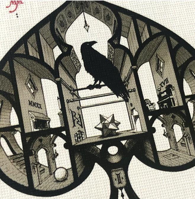 RAVN IIII Playing Cards - Blue by Stockholm17 Playing Cards by Stockholm 17