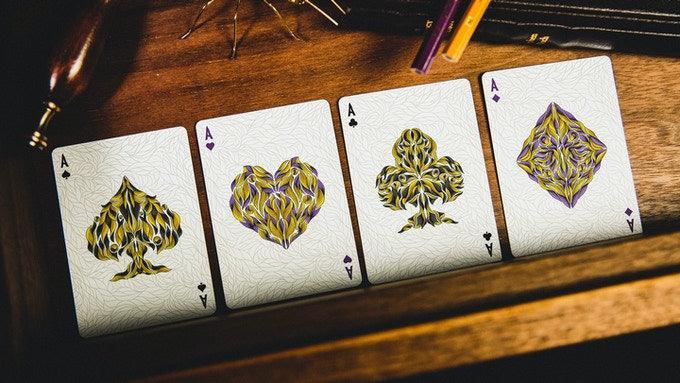 Rebirth Playing Cards - Purple Playing Cards by Ark Playing Cards